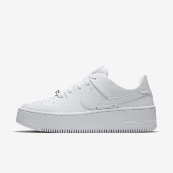 Nike Air Force 1 Sage Low - Női Utcai Cipő - Fehér/Fehér/Fehér